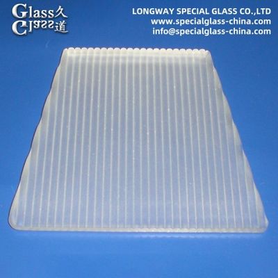 Линейные стеклянные линзы поверхности для пескоструения