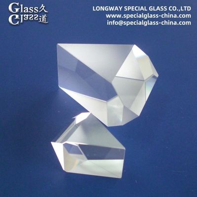 Bk7 Сплавленный силиконовый оптический призма для лазерного разделителя луча генератор дождевой дуги