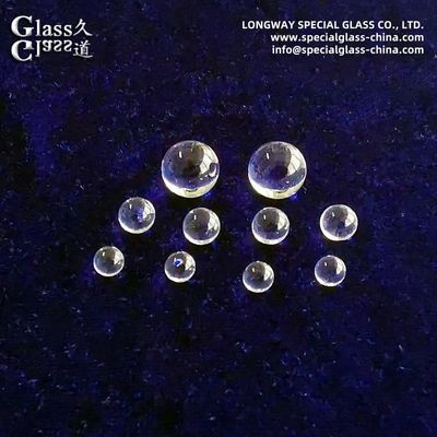 Bk7 оптические стеклянные шаровые линзы для оптоволоконной сцепки и коллимации