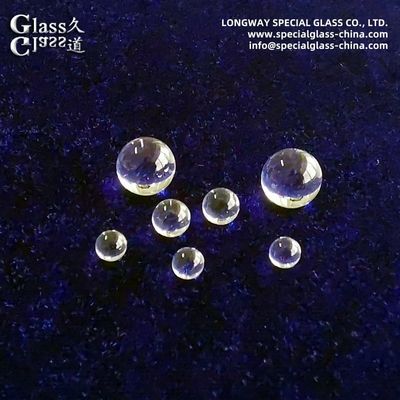Bk7 оптические стеклянные шаровые линзы для оптоволоконной сцепки и коллимации
