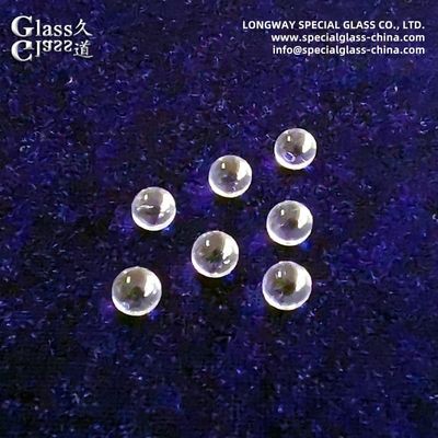 Bk7 оптические стеклянные шаровые линзы для оптоволоконной сцепки и коллимации