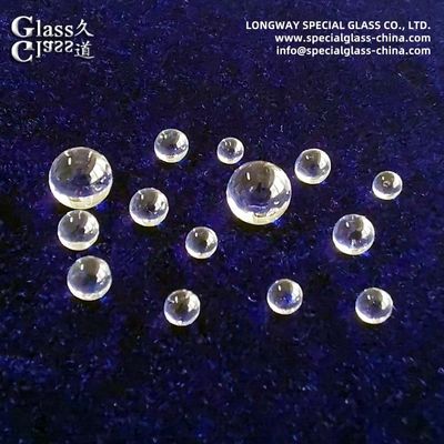 Bk7 оптические стеклянные шаровые линзы для оптоволоконной сцепки и коллимации