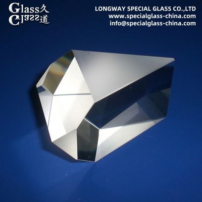 Высококачественный стеклянный оптический призма Bk7 для точных экспериментов с преломлением света