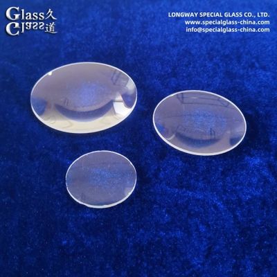 Оптическая плоскость коронового стекла с выпуклыми одиночными линзами для фокусировки и коллимации света